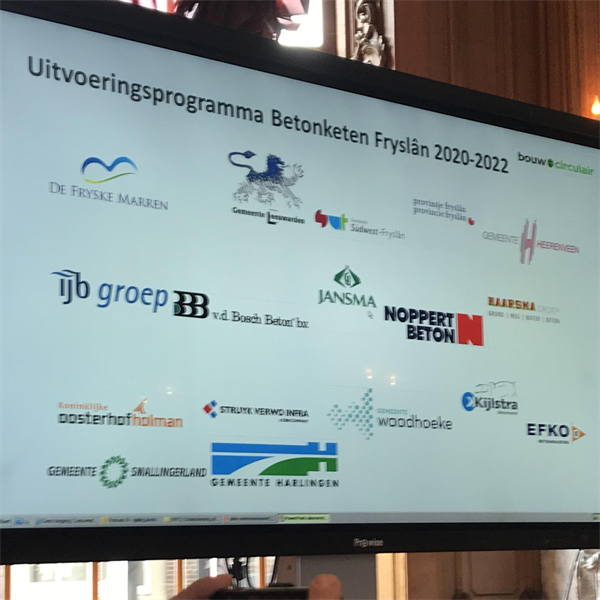 Betonketen Fryslân maakt werk van duurzaamheid | Noppert Beton