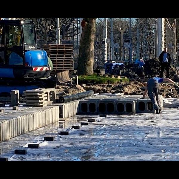 Klimaatbestendige entree Diergaarde Blijdorp | Noppert Beton