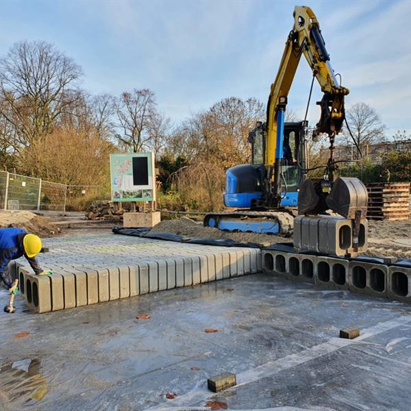 Klimaatbestendige entree Diergaarde Blijdorp | Noppert Beton