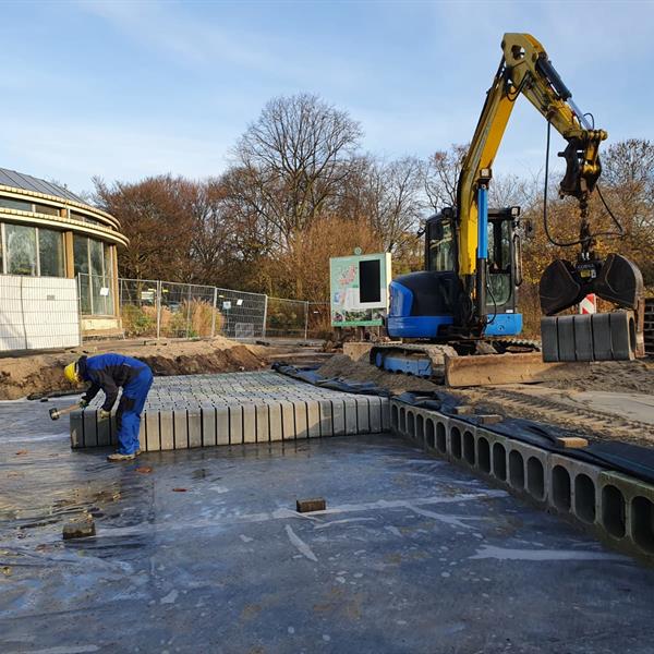 Klimaatbestendige entree Diergaarde Blijdorp | Noppert Beton