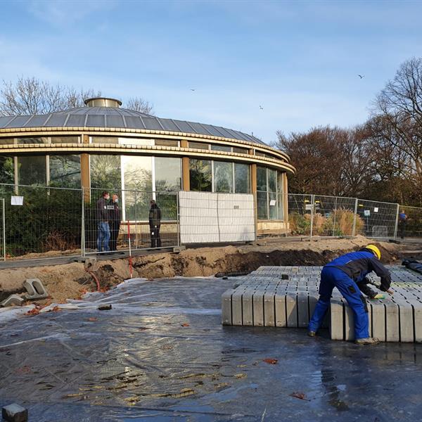 Klimaatbestendige entree Diergaarde Blijdorp | Noppert Beton