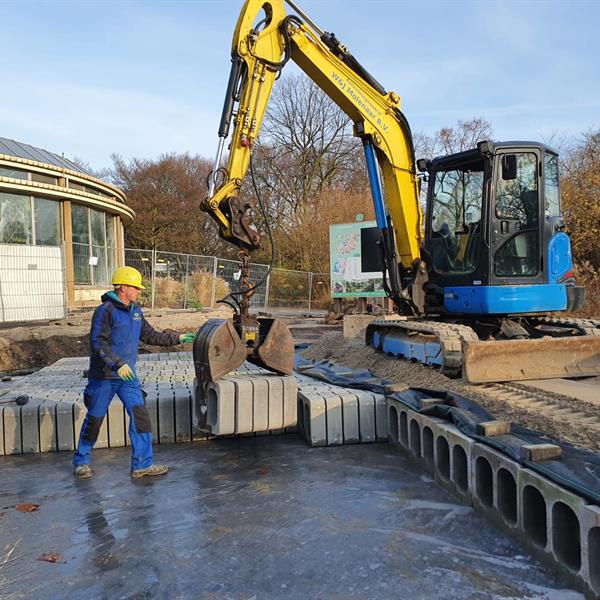 Klimaatbestendige entree Diergaarde Blijdorp | Noppert Beton