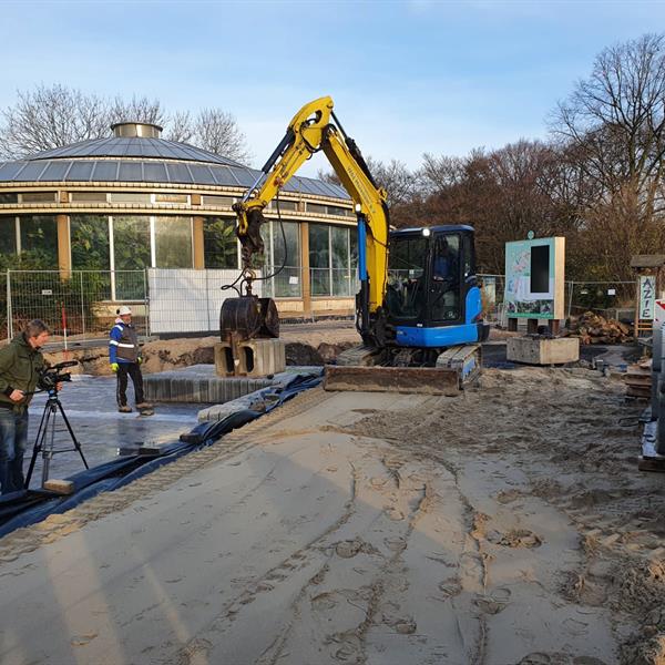 Klimaatbestendige entree Diergaarde Blijdorp | Noppert Beton