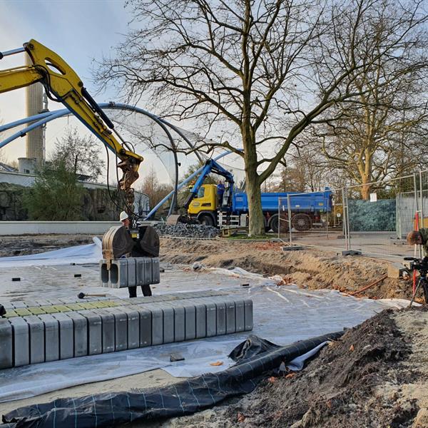 Klimaatbestendige entree Diergaarde Blijdorp | Noppert Beton