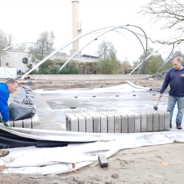 Klimaatbestendige entree Diergaarde Blijdorp | Noppert Beton