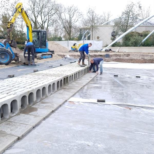 Klimaatbestendige entree Diergaarde Blijdorp | Noppert Beton