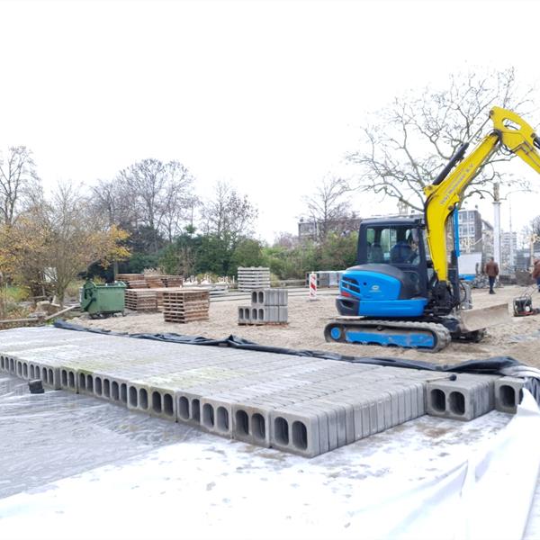 Klimaatbestendige entree Diergaarde Blijdorp | Noppert Beton