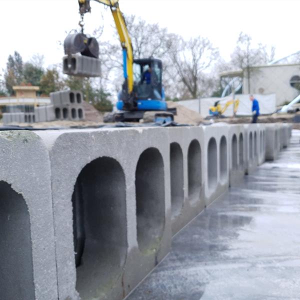 Klimaatbestendige entree Diergaarde Blijdorp | Noppert Beton