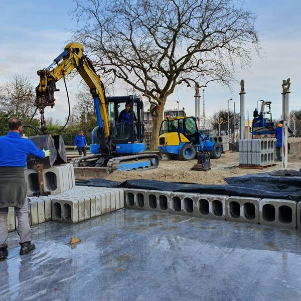Klimaatbestendige entree Diergaarde Blijdorp | Noppert Beton
