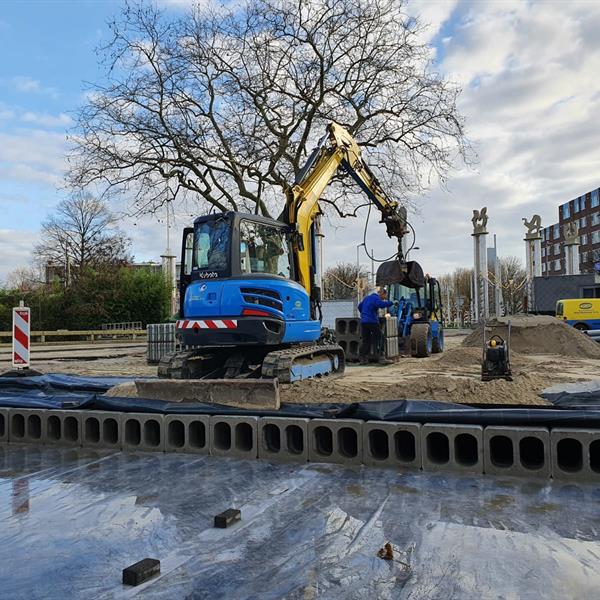 Klimaatbestendige entree Diergaarde Blijdorp | Noppert Beton