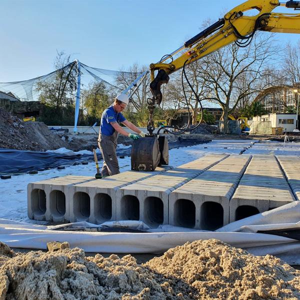 Klimaatbestendige entree Diergaarde Blijdorp | Noppert Beton