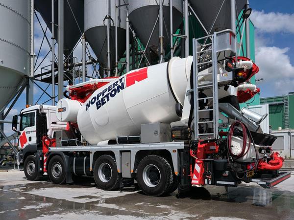 MAN betonmixer én MAN betonpomp/mixer voor Noppert Beton | Noppert Beton