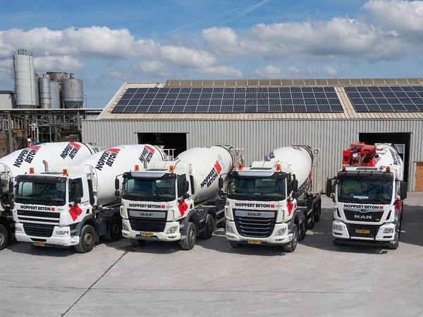MAN betonmixer én MAN betonpomp/mixer voor Noppert Beton | Noppert Beton