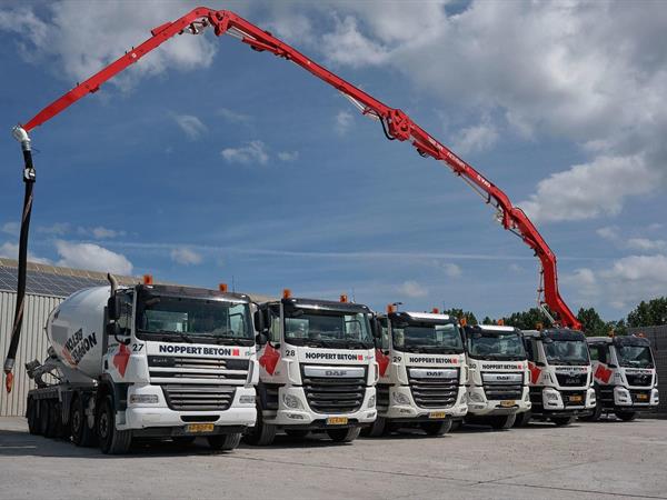 MAN betonmixer én MAN betonpomp/mixer voor Noppert Beton | Noppert Beton