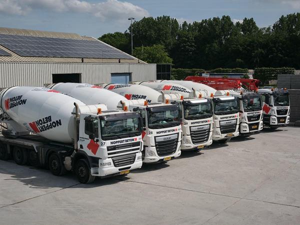 MAN betonmixer én MAN betonpomp/mixer voor Noppert Beton | Noppert Beton