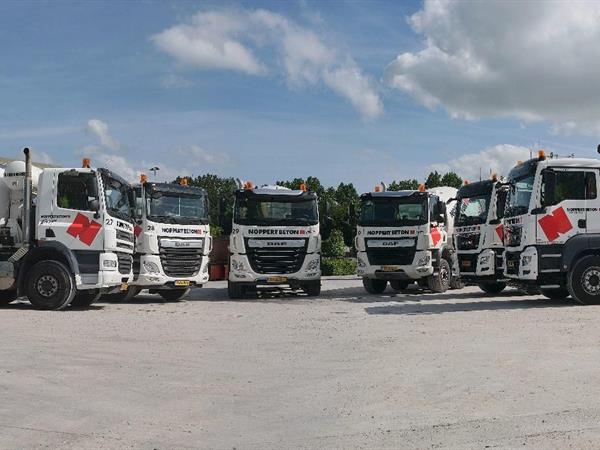 MAN betonmixer én MAN betonpomp/mixer voor Noppert Beton | Noppert Beton