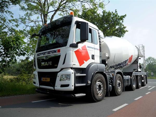 MAN betonmixer én MAN betonpomp/mixer voor Noppert Beton | Noppert Beton