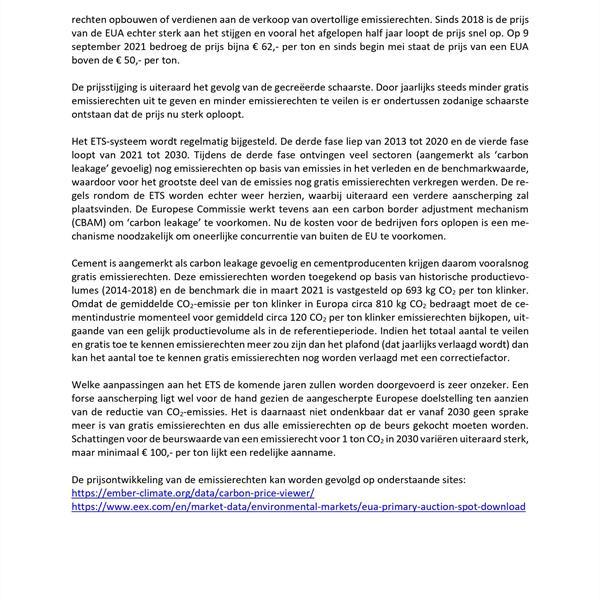 Toelichting werking en gevolgen CO2-emissiehandel (ETS) | Noppert Beton
