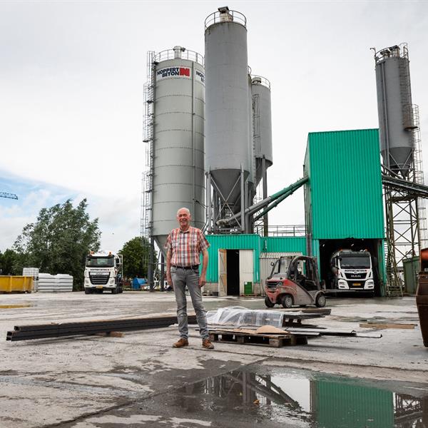 Klaas Bakker met pensioen | Noppert Beton