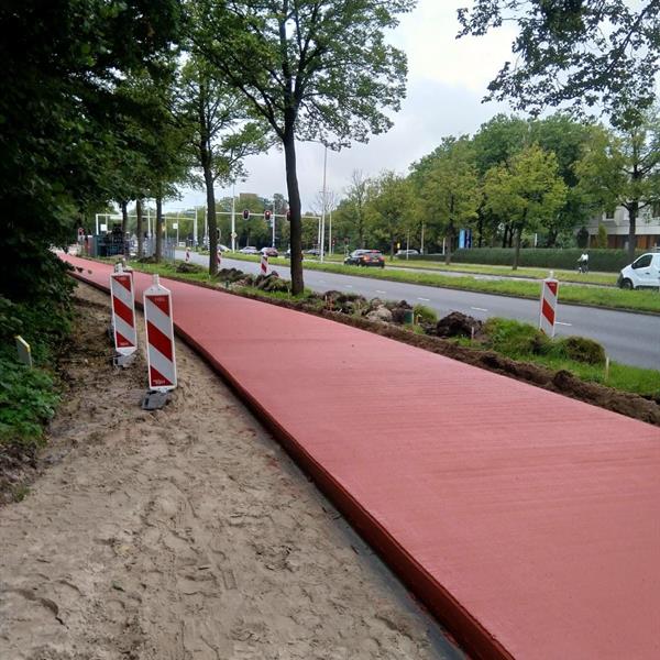 Fietspad Aldlansdyk Leeuwarden | Noppert Beton