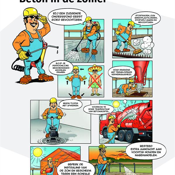 Tips voor het werken met beton in de zomer en winter | Noppert Beton