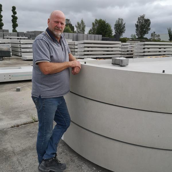 Lieuwe Bekkema 40 jaar in dienst bij Noppert Beton | Noppert Beton