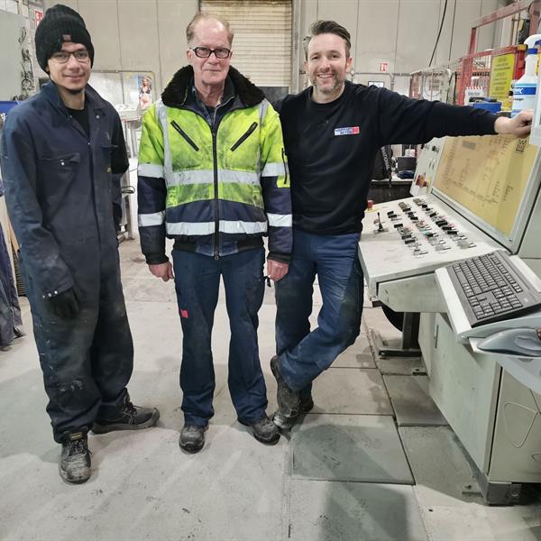 Dirk Zeinstra 25 jaar in dienst | Noppert Beton