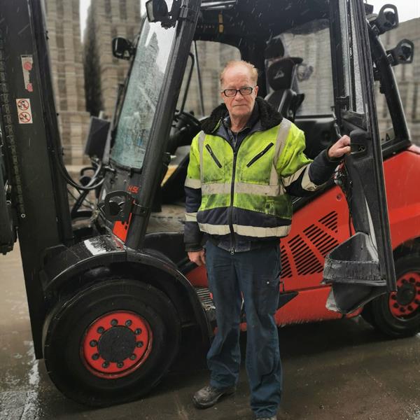 Dirk Zeinstra 25 jaar in dienst | Noppert Beton