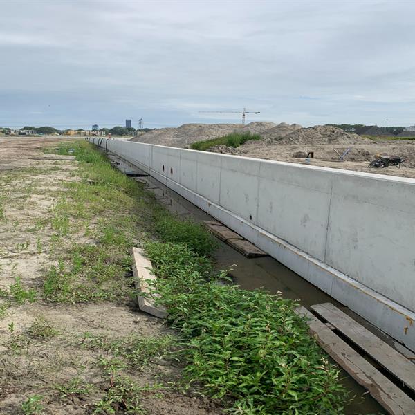 Bruggen en kademuren Middelsee Leeuwarden | Noppert Beton