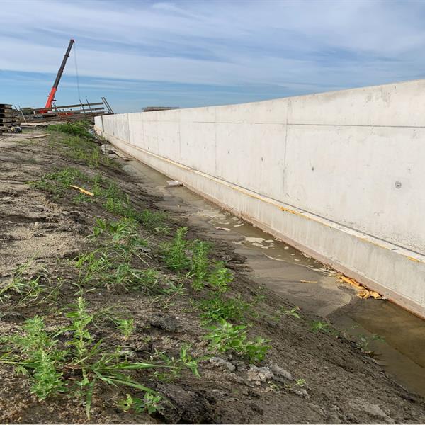 Bruggen en kademuren Middelsee Leeuwarden | Noppert Beton