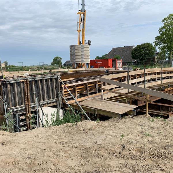 Bruggen en kademuren Middelsee Leeuwarden | Noppert Beton