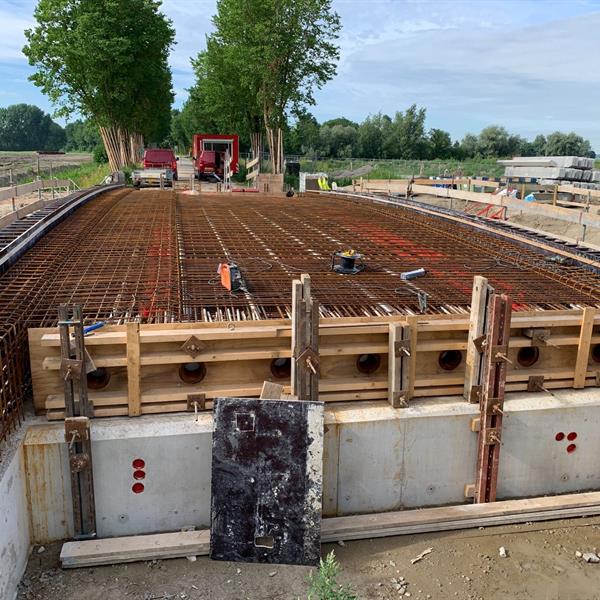 Bruggen en kademuren Middelsee Leeuwarden | Noppert Beton