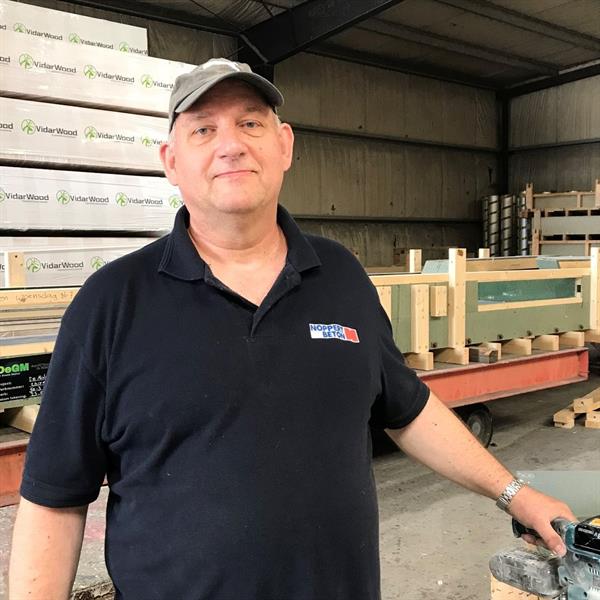 Jan Gerrit de Vries 40 jaar in dienst bij Noppert Beton | Noppert Beton