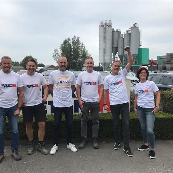Noppert Beton en LBN komen in actie voor KiKa | Noppert Beton