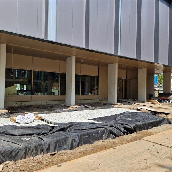 Waterbuffering voor Indoor Sportcentrum Boshuizerkade | Noppert Beton