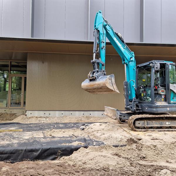 Waterbuffering voor Indoor Sportcentrum Boshuizerkade | Noppert Beton