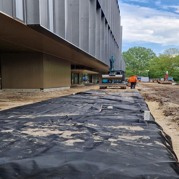 Waterbuffering voor Indoor Sportcentrum Boshuizerkade | Noppert Beton