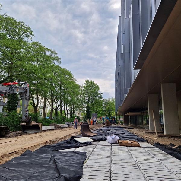 Waterbuffering voor Indoor Sportcentrum Boshuizerkade | Noppert Beton