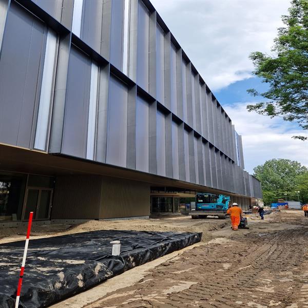 Waterbuffering voor Indoor Sportcentrum Boshuizerkade | Noppert Beton