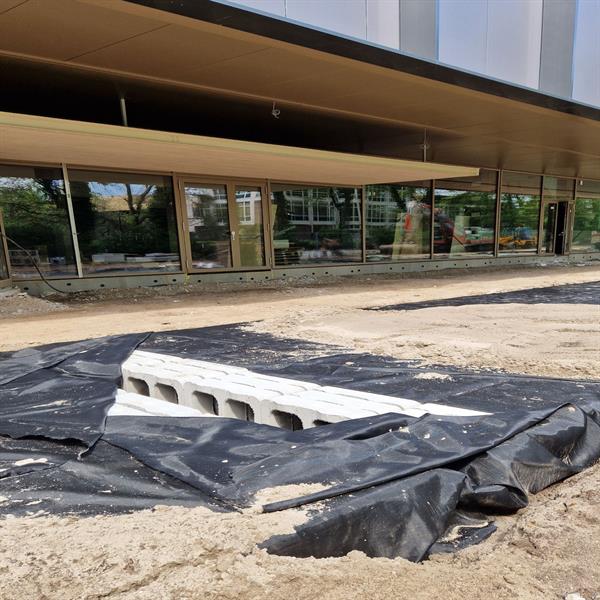 Waterbuffering voor Indoor Sportcentrum Boshuizerkade | Noppert Beton