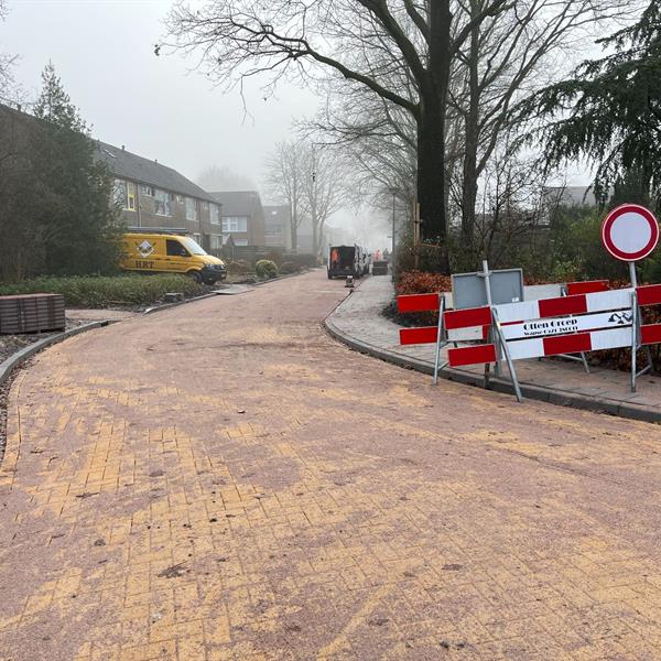 Werk in uitvoering: Afkoppelplan Bomenbuurt Grootegast | Noppert Beton