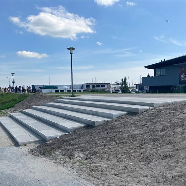 Herinrichting Plattedijk Lemmer | Noppert Beton