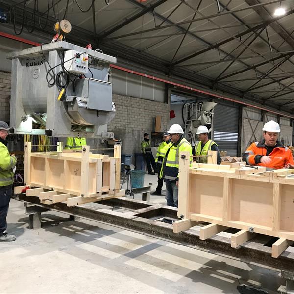 Transparante mallen voor betere kwaliteit | Noppert Beton