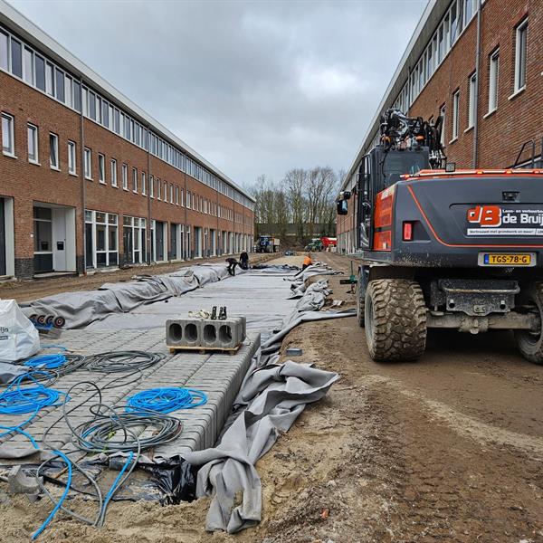Waterbuffering Weesperspoor | Noppert Beton