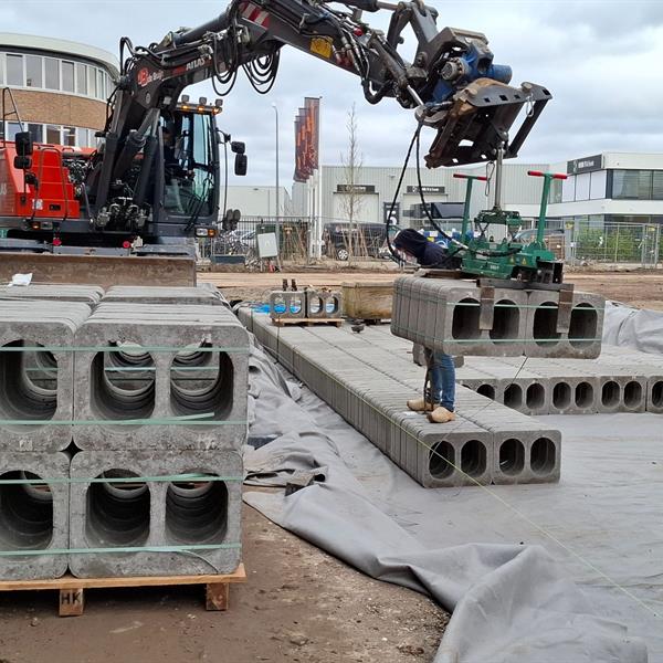 Waterbuffering Weesperspoor | Noppert Beton