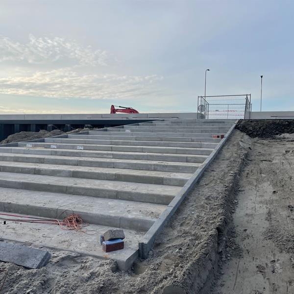 Nieuwbouw Werelderfgoedcentrum Waddenzee (WEC) Lauwersoog | Noppert Beton