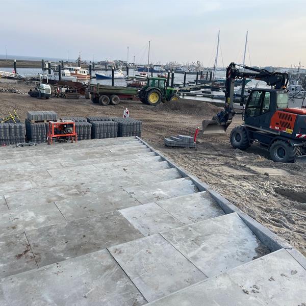 Nieuwbouw Werelderfgoedcentrum Waddenzee (WEC) Lauwersoog | Noppert Beton