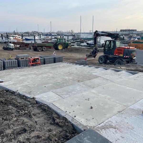 Nieuwbouw Werelderfgoedcentrum Waddenzee (WEC) Lauwersoog | Noppert Beton