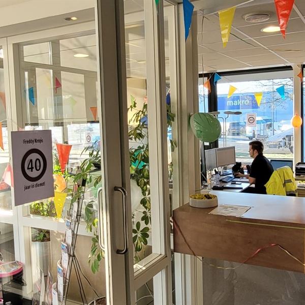 Freddy Krops 40 jaar in dienst bij Noppert Beton Groningen | Noppert Beton