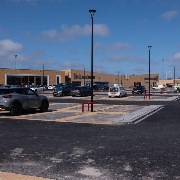 Infrastructuur winkelcentrum Kimswerda Harlingen | Noppert Beton